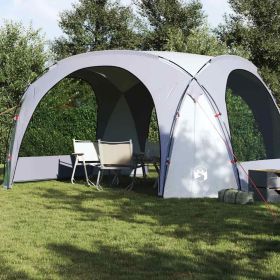 Party Tent White and Gray Waterproof
