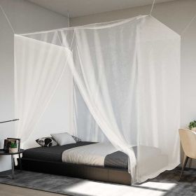 Hanging Mosquito Net 156 Mesh White 86.6x70.9x70.9"